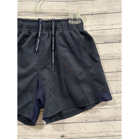 Canterbury of New Zealand Womens Performance Running Shorts Sz M Navy Blue Rugby - Picture 3 of 14